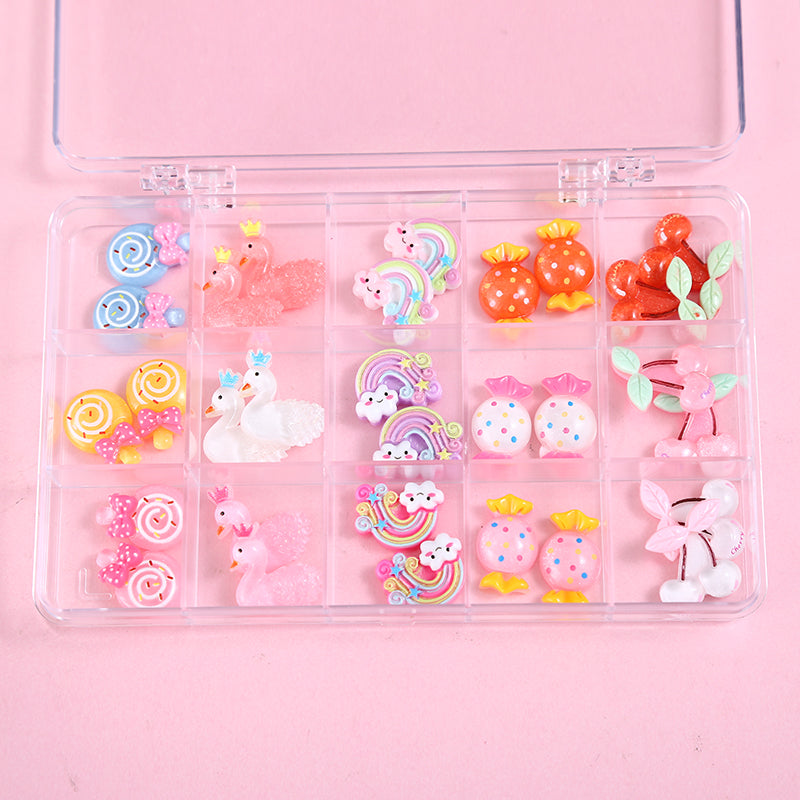 Cute nail 3d charms Handmade handmade accessories Cute Lollipop