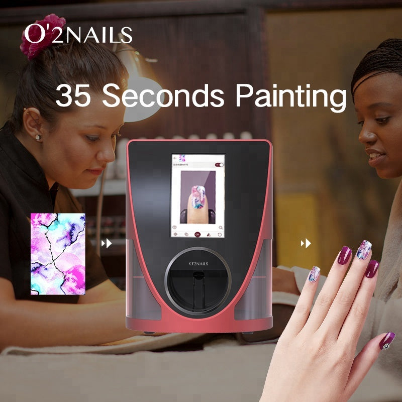 O2nails Smart Mobile Nail Printer M1 For Professional Digital